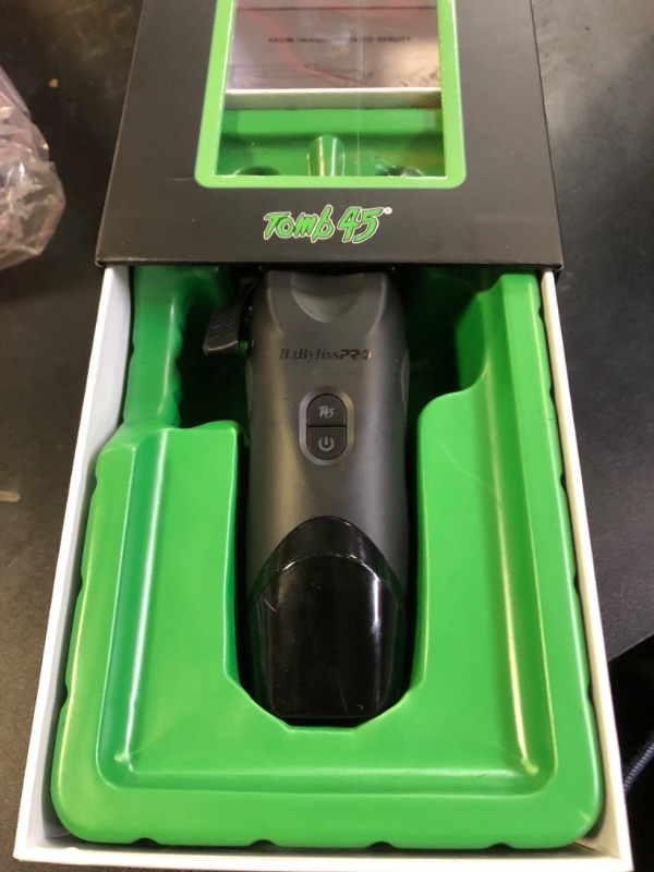 Photo 1 of BaBylissPRO x Tomb45 Wireless-Charging Hair Clipper for Men