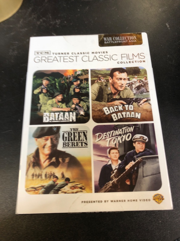 Photo 1 of TCM Greatest Classic Films Collection: War - Battlefront Asia (Bataan / Back to Bataan / The Green Berets / Destination Tokyo)