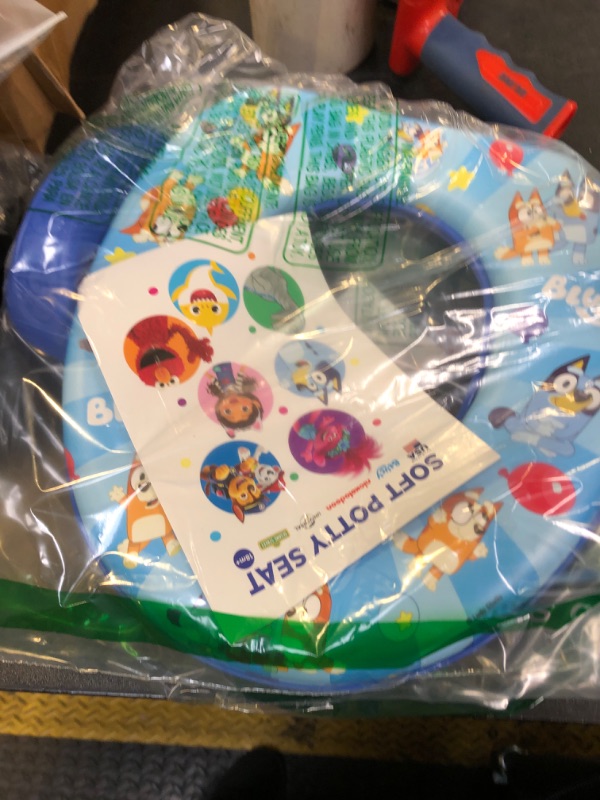 Photo 1 of Bluey Soft Potty Seat - Potty Training Toilet Seat, Soft Cushion, Baby Potty Training, Safe, Easy to Clean
