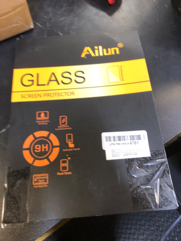 Photo 1 of Ailun Screen Protector for iPad 11th A16 2025 [11 Inch] / 10th Generation 2022 [10.9 Inch], Tempered Glass [Face ID & Apple Pencil Compatible] Ultra Sensitive Case Friendly [2 Pack]