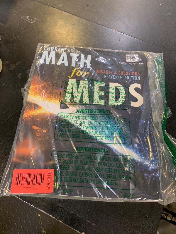 Photo 1 of Curren's Math for Meds: Dosages and Solutions, 11th Edition