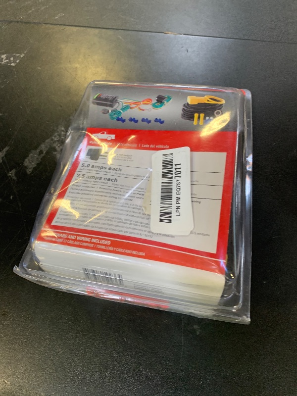 Photo 1 of CURT 59236 Weather-Resistant Multi-Function Splice-in Trailer Tail Light Converter Kit, 4-Pin Wiring Harness