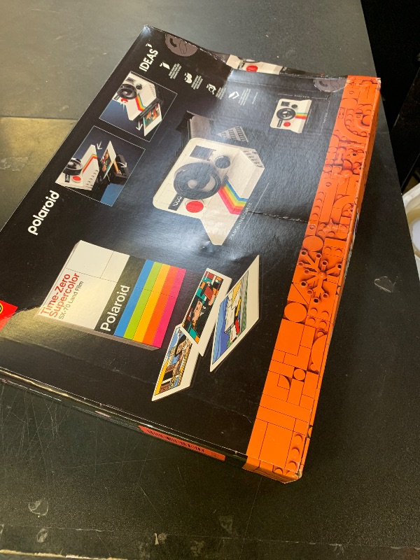 Photo 1 of LEGO Ideas Polaroid OneStep SX-70 Building Set for Adults - Vintage Polaroid Model DIY Craft Kit, Ages 18+ - Gift for Birthdays - 21345