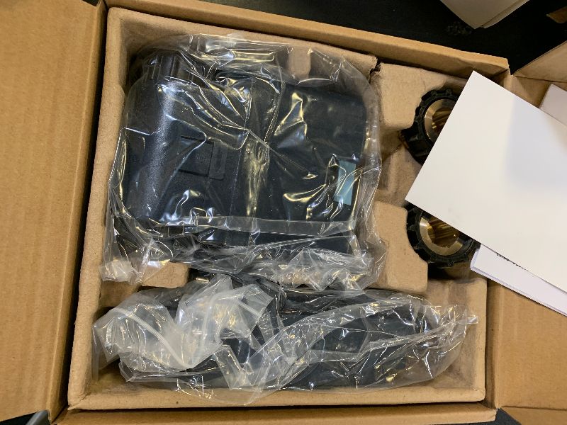 Photo 1 of Moen Flo Smart Water Monitor and Automatic Shutoff Sensor, Wi-Fi Connected Water Leak Detector for 1-Inch Diameter Pipe, 900-006
