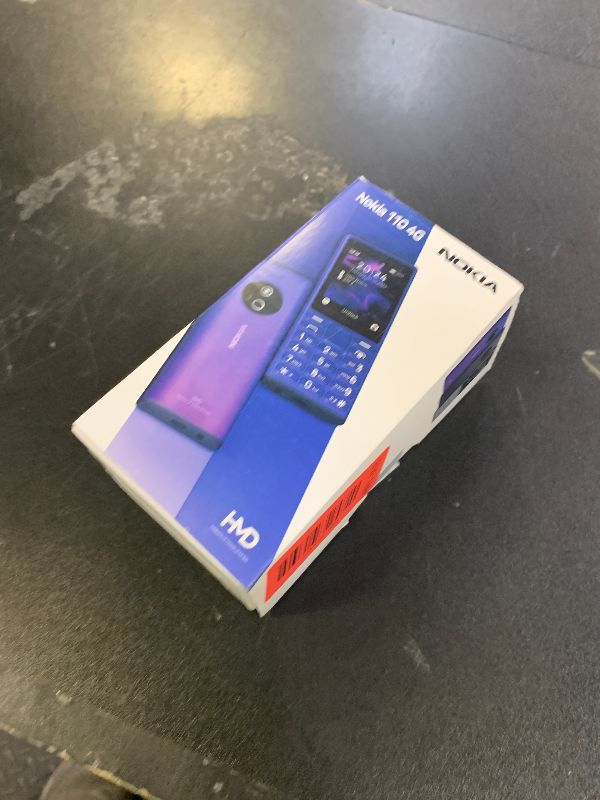 Photo 1 of Nokia 110 4G (2024) | Dual SIM | GSM Unlocked Mobile Phone | Volte | Titanium | International Version | Not AT&T/Cricket/Verizon Compatible