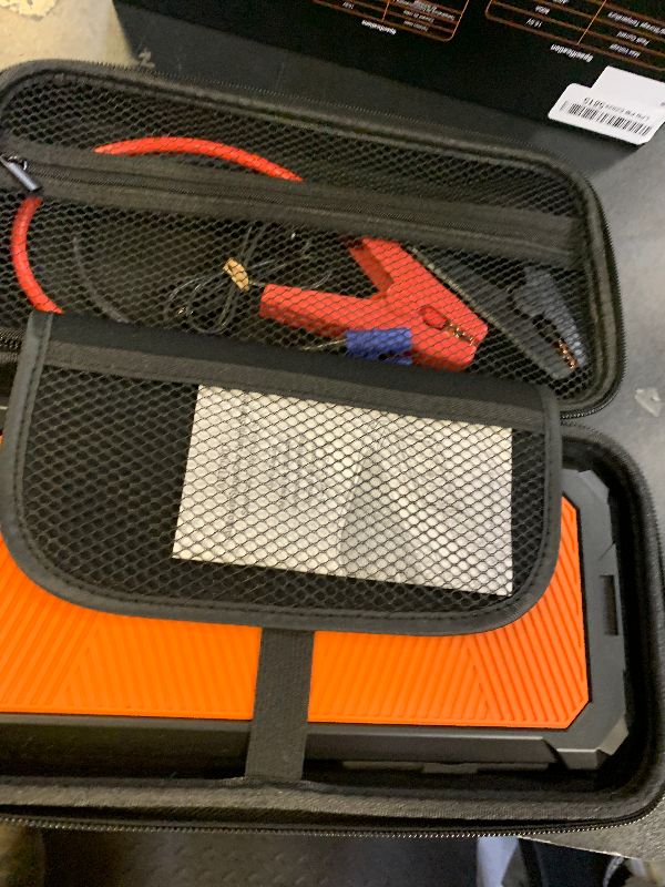 Photo 1 of Autowit Super Capacitor Jump Starter, 12V Batteryless Portable Jump Box, Jumper Cables for 8.0 Gas&4.0 Diesel Car, Portable Jump Starter for Car Battery, Bulit-in Supercapacitor, No Need Pre-Charge