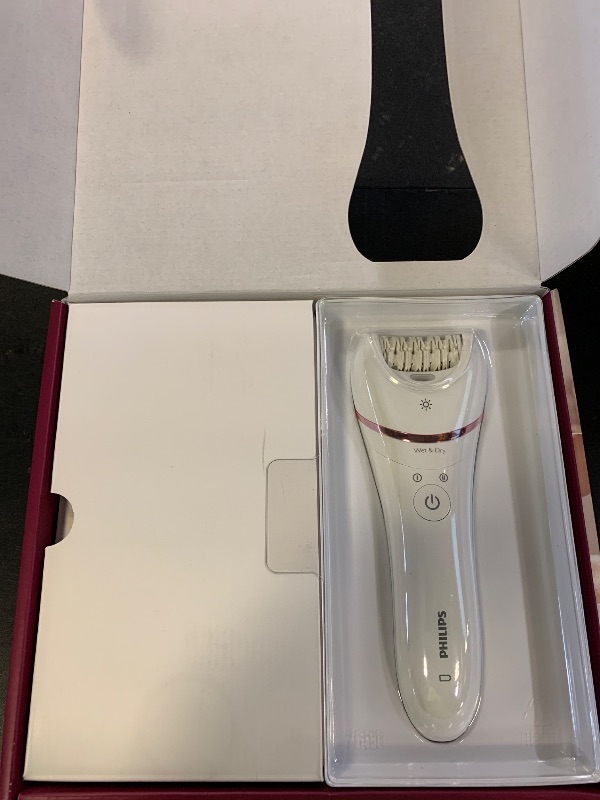 Photo 1 of Philips Beauty Epilator Series 8000 5 in 1 Shaver for Women, Trimmer, Pedicure & Body Exfoliator + 9 Accessories, BRE740/14