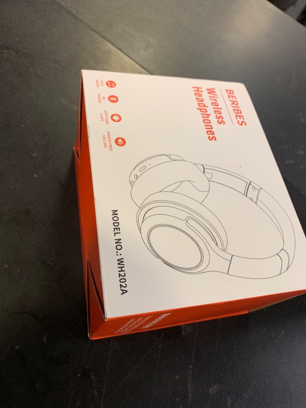 Photo 1 of BERIBES Bluetooth Headphones Over Ear, 65H Playtime and 6 EQ Music Modes Wireless Headphones with Microphone, HiFi Stereo Foldable Lightweight Headsets, Deep Bass for Home Office Cellphone PC Ect.