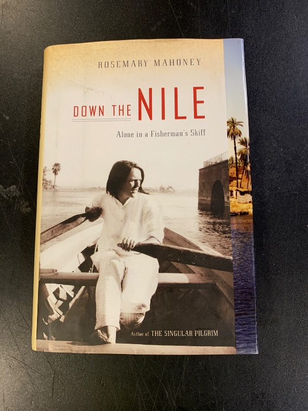 Photo 1 of DOWN THE NILE ALINE IN A FISHERMANS SKIFF ROSEMARY MAHONEY 