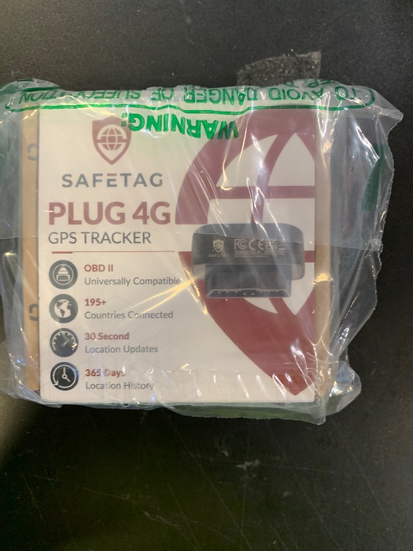 Photo 1 of SafeTag Plug - 4G LTE Car GPS Tracker, Vehicle Location Every 10-30 Seconds, Multiple GeoFences, Route Playback, Monitor Speed, Driving Behaviour, No Activation Fees, Cancel Anytime, 7 Day Free Trial