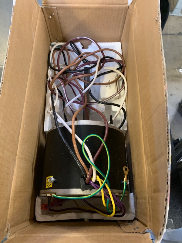 Photo 1 of ORM5458 Fan Motor, Replaces A.O. Smith ORM5458 1/3-1/6 HP, 1075 RPM, 208-230V, 2 Amps, 48Y Frame, Condenser Blower Motor,125W-245W Reversible Rotation, LEUNGOO