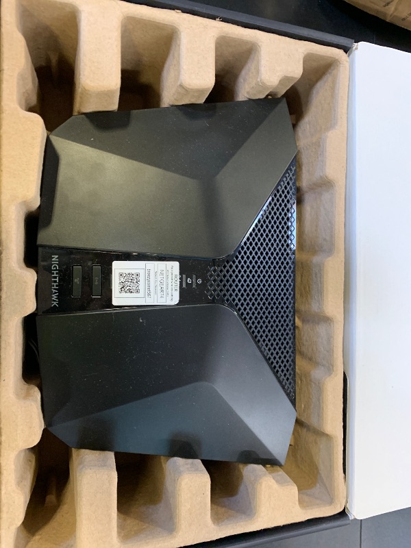 Photo 1 of NETGEAR Nighthawk 6-Stream Dual-Band WiFi 6 Router (RAX54S) – Security Features, AX5400 Wireless Speed, Up to 5.4 Gbps, Covers up to 2,500 sq. ft., 25 Devices - 1-Year Armor Subscription Included