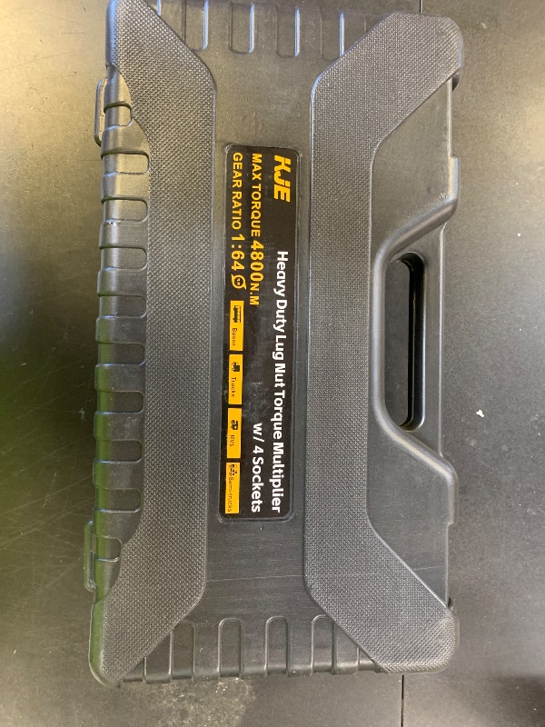 Photo 1 of KJE Heavy Duty Torque Multiplier Wrench Set, w/ 1-5/16~1-5/8Inch Cr-v Socket (4800 N/M, 3,540 ft/lb), 1:64 Saving Lug Nut Remover Torque Wrench for Semi Truck & RVs