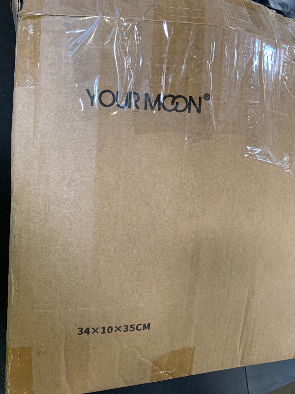 Photo 1 of YOUR MOON 100% Pure Merino Wool Queen Size, Australian Organic Natural Wool Blanket, Hypoallergenic Wool Blanket for Bed, Medium Weight(Plaid Brown, 90 * 90)