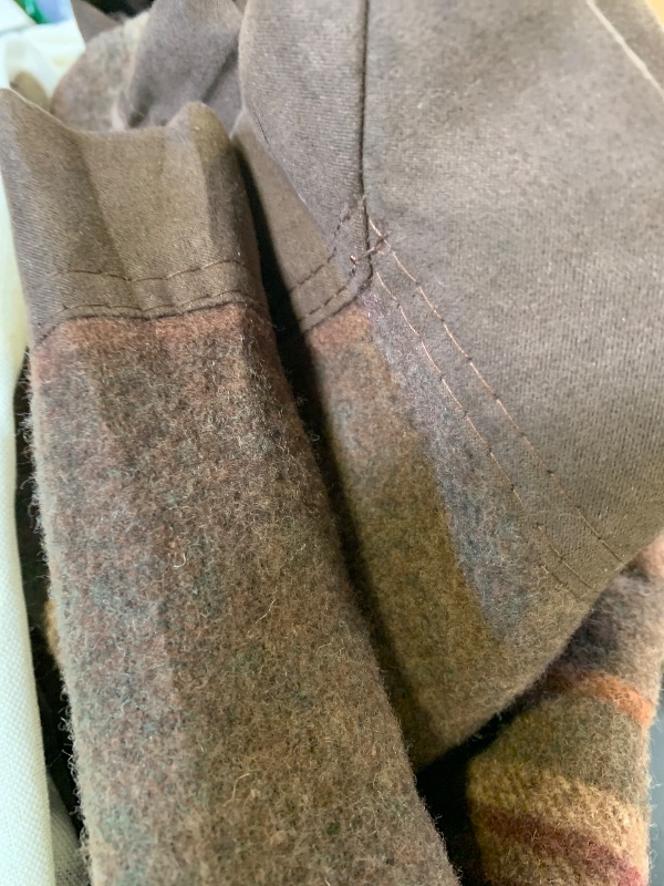 Photo 1 of YOUR MOON 100% Pure Merino Wool Queen Size, Australian Organic Natural Wool Blanket, Hypoallergenic Wool Blanket for Bed, Medium Weight(Plaid Brown, 90 * 90)