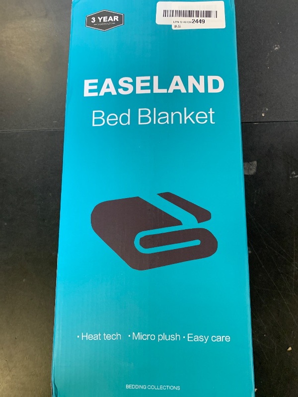 Photo 1 of EASEALND Soft King Size Blanket All Season Winter Warm Microplush Lightweight Thermal Fleece Blankets for Couch Bed Sofa,90x108 Inches,White