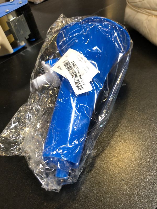 Photo 1 of Denylo pro Collapsible Stadium Horn 20.5 Inch Vuvuzela Plastic Trumpet Horn Blue Blow Horn Loud Sound Soccer Horn Noisemakers for Sporting Events Graduation Games School Party Supplies