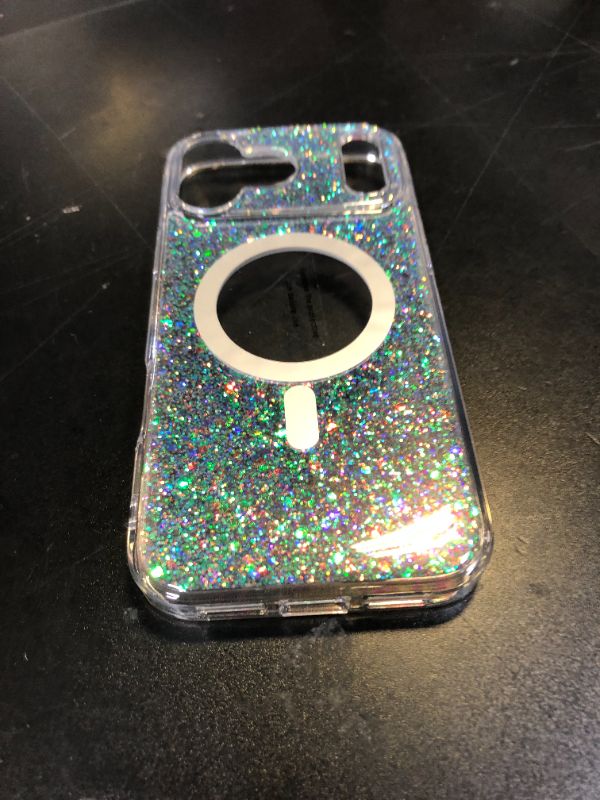 Photo 1 of GLITTER PHONE CASE COMPATIBLE MODEL UNKNOWN