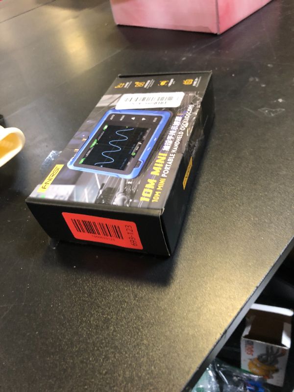 Photo 1 of FNIRSI DSO-510 Handheld Oscilloscope/DDS Signal Generator 2 in 1, Digital Portable Automotive Oscilloscope 2.8 inch TFT, 10MHz Bandwidth, 48MS/s Sampling Rate, Trigger Function Auto/Nomal/Single