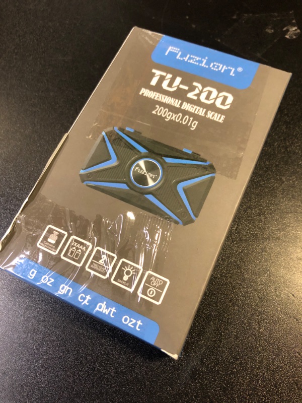 Photo 1 of Fuzion TU-X Digital Pocket Scale, 200g/0.01g Gram Scale with 6 Units for Personal Hobbies, Small Scale for Food Ounces and Grams, Measuring Jewelry, Herb, Powder