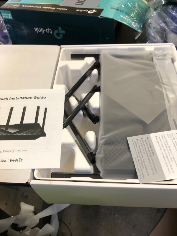 Photo 1 of TP-Link AXE5400 Tri-Band WiFi 6E Router (Archer AXE75), 2025 PCMag Editors' Choice, Gigabit Internet for Gaming & Streaming, New 6GHz Band, 160MHz, OneMesh, Quad-Core CPU, VPN & WPA3 Security