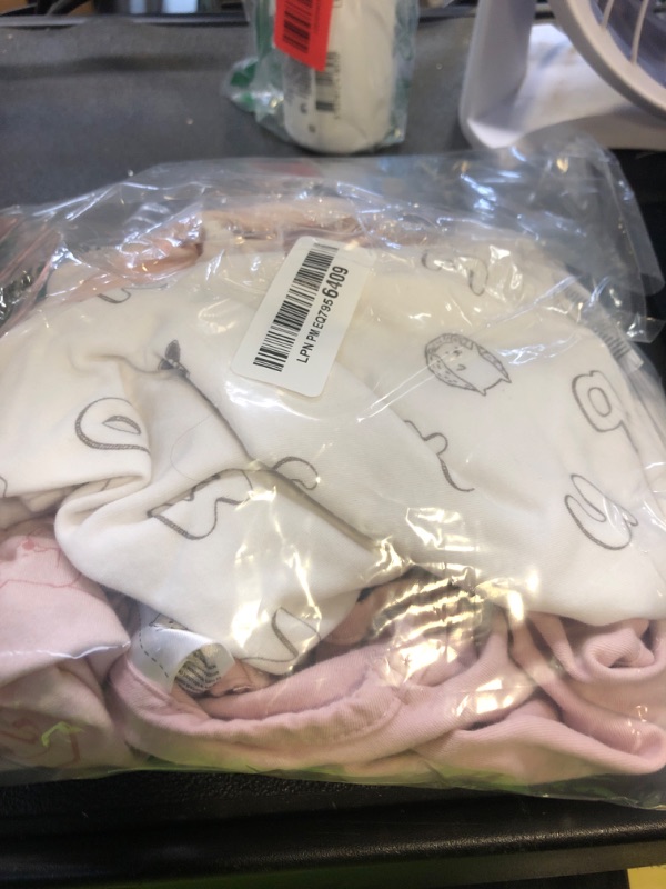 Photo 1 of 3-Pack Organic Baby Swaddle Sleep Sacks - Swaddles for Newborns, Infant 0-3 Months, Baby Girls, Boys, Soft & Snug Newborn Sleep Sack, Nursery Swaddling Blankets (ABC Land Rose)