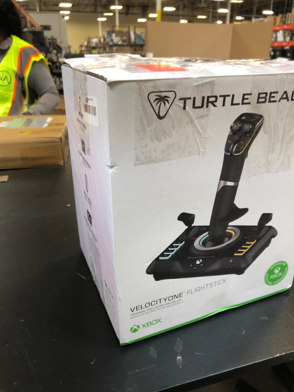 Photo 1 of Turtle Beach VelocityOne Flightstick Universal Simulation Controller Joystick for Air & Space Combat Simulation - Xbox Series X, Xbox Series S, Xbox One, Windows 10, and Windows 11 PCs