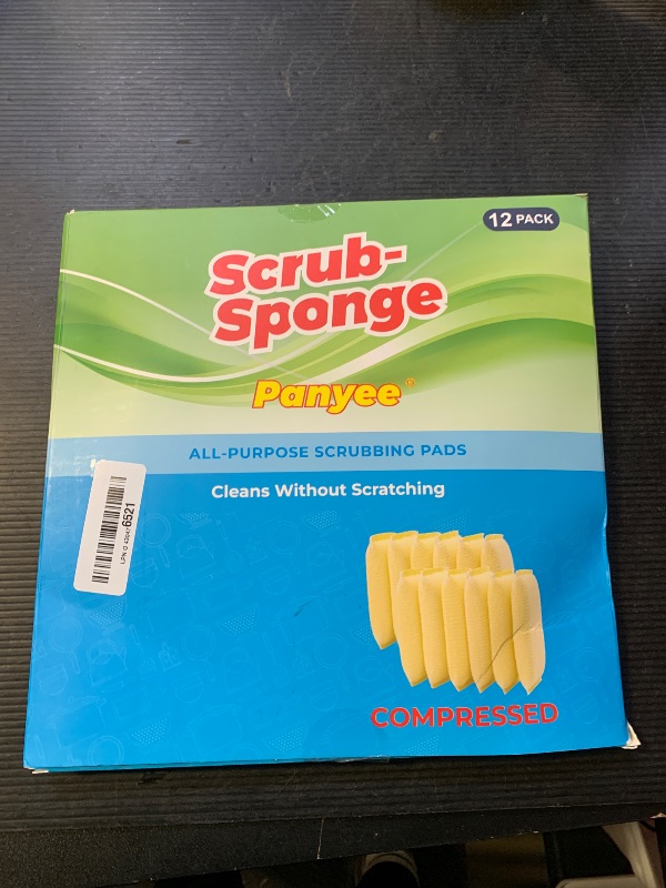 Photo 1 of All-Purpose Non Scratch Sponges?Sponges Kitchen for Washing and Cleaning Dishes, Non-Stick Cookware,Premium Scrub and Scrubbers?Cleaning of Kitchen, Bathroom,and Household,12Pad