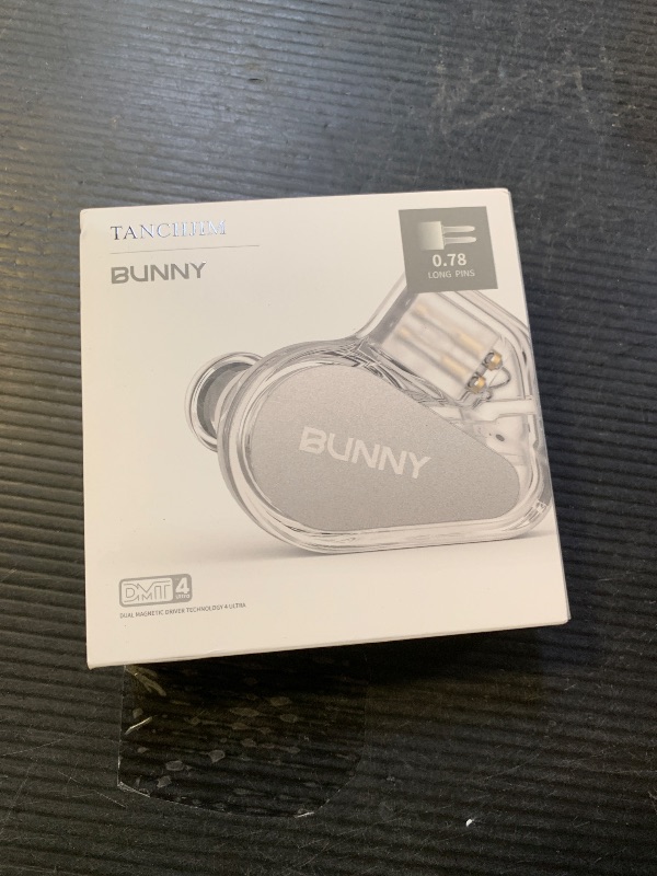 Photo 1 of TANCHIJIM Bunny in-Ear Monitors Headphones Crystal Clear Sound and Style for Gamers and Audio Enthusiasts (Type-C with Mic)