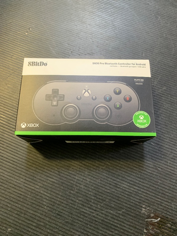 Photo 1 of 8Bitdo Sn30 Pro Bluetooth Controller for Mobile & Xbox Cloud Gaming on Android, Gaming Controller for iPhone, iPad, macOS and Apple TV (No Mobile Clip) - Not for Xbox