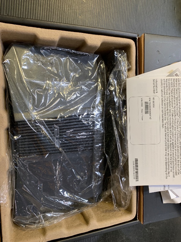 Photo 1 of ASUS RT-BE82U Dual-Band WiFi 7 (802.11be) Smart AiMesh Extendable Router, 6500 Mbps, Five 2.5GbE Ports, 4096-QAM, Up to 3 SSIDs for IoT Devices, Parental Controls & VPNs, Advanced Network Security