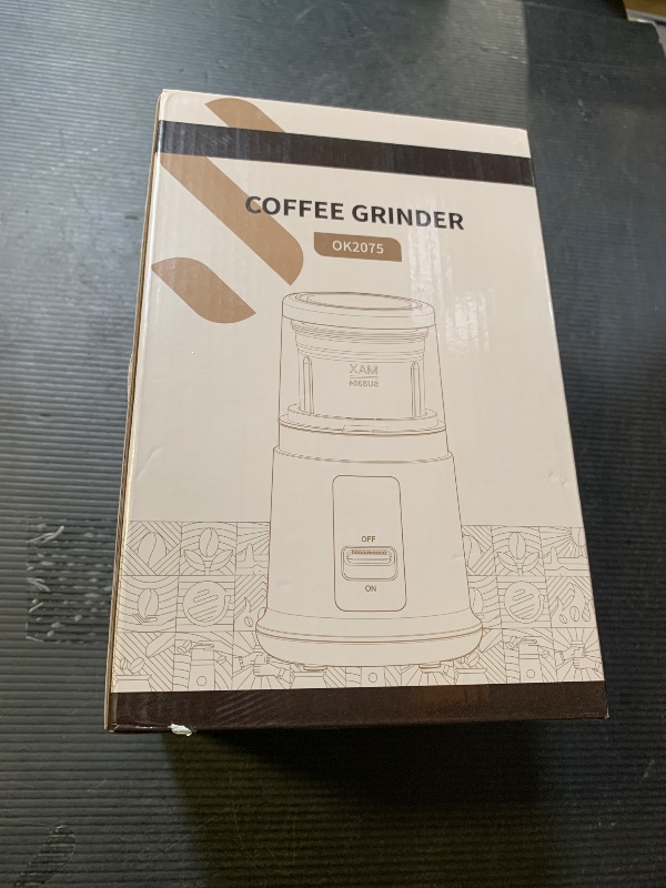 Photo 1 of SHARDOR One Touch Coffee Grinder Electric, Spice, Herb, For Coffee Bean Spices and Seeds with 1 Removable Stainless Steel Bowl, Dry Grinder, Black