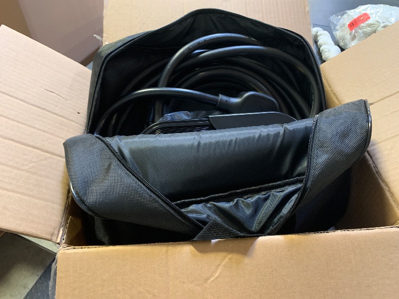 Photo 1 of AIMILER Level 2 Electric Vehicle (EV) Charger(WIFI APP/Plug-play), 32A, 25ft Cable ETL Certified, 220V-240V NEMA 14-50P Plug EVSE w/ J1772 Connector, Portable EV Car Charging Stations for Home Level 2