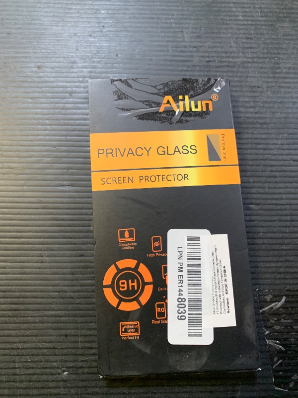 Photo 1 of Ailun 3 Pack for iPhone 17 Pro Max Privacy Screen Protector [6.9 inch]+ 3 Pack Camera Lens Protector with Installation Frame,Dynamic Island Compatible,Anti Spy Tempered Glass[9H Hardness]-HD
