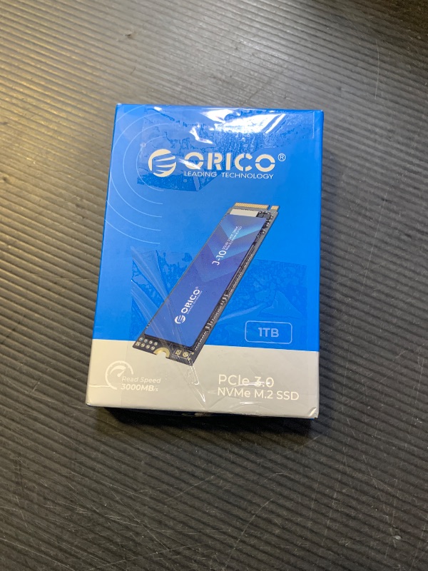 Photo 1 of ORICO NVMe SSD 1TB M.2 with Heatsink, Up to 3100MB/s PCIe Gen3x4 2280 Internal Solid State Drive, SLC Cache 3D NAND, Compatible with Laptop and PC Desktops -J10