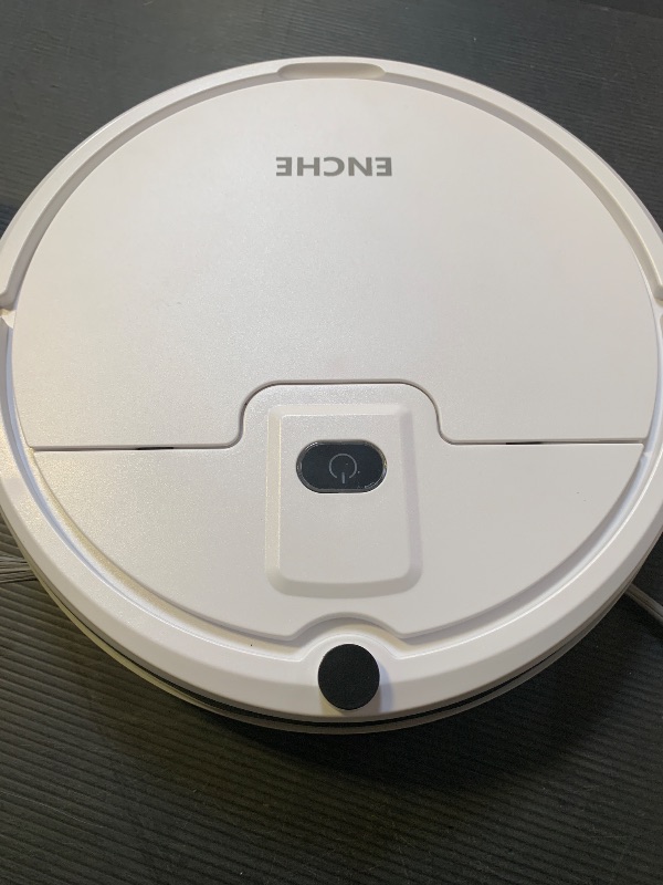 Photo 1 of ENCHE Robot Vacuum Cleaner, 2900Pa Powerful Sunction Robot Vacuum with Remote Control,Automatic Self-Charging,Long Run Time,Slim&Quiet Robotic Vacuum Cleaner for Low-Pile Carpet Pet Hair