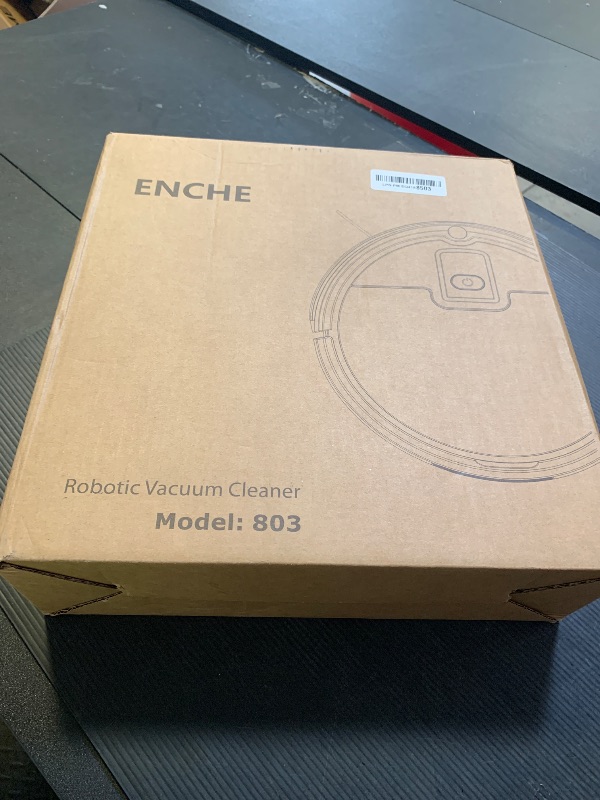 Photo 1 of ENCHE Robot Vacuum Cleaner, 2900Pa Powerful Sunction Robot Vacuum with Remote Control,Automatic Self-Charging,Long Run Time,Slim&Quiet Robotic Vacuum Cleaner for Low-Pile Carpet Pet Hair