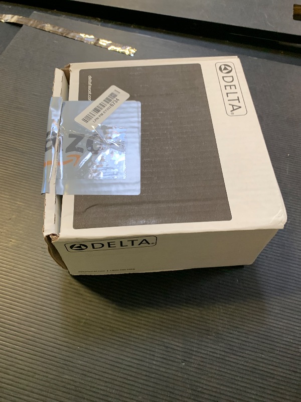 Photo 1 of Delta Modern 14 Series Shower Faucet Set, Matte Black Shower Head and Handle Set, Valve Trim Kit, Matte Black T14267-BL-PP (Valve Not Included)