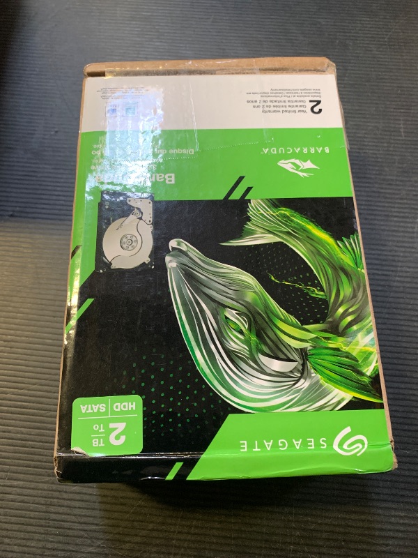 Photo 1 of Seagate BarraCuda 2TB Internal Hard Drive HDD – 3.5 Inch SATA 6Gb/s 7200 RPM 256MB Cache – Frustration Free Packaging (ST2000DM008/ST2000DMZ08)