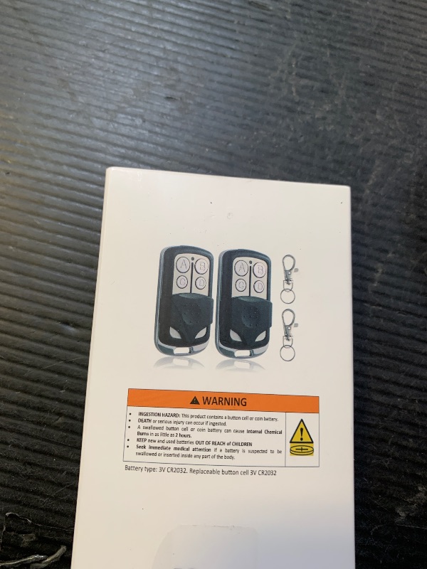 Photo 1 of 3 Keychain Garage Door Opener Remote,Compatible with LiftMaster Chamberlain Garage Door Opener,893MAX,890MAX 953EV/EVC,3 Pack