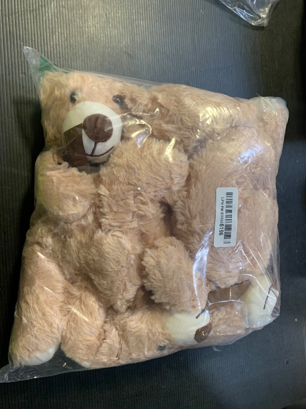 Photo 1 of Civaner 4 Pack 14 Inches Bear Plush Stuffed Animals Operation Christmas Cute Soft Bears Gifts Bulk for Girls Boys Girlfriend(Light Brown)