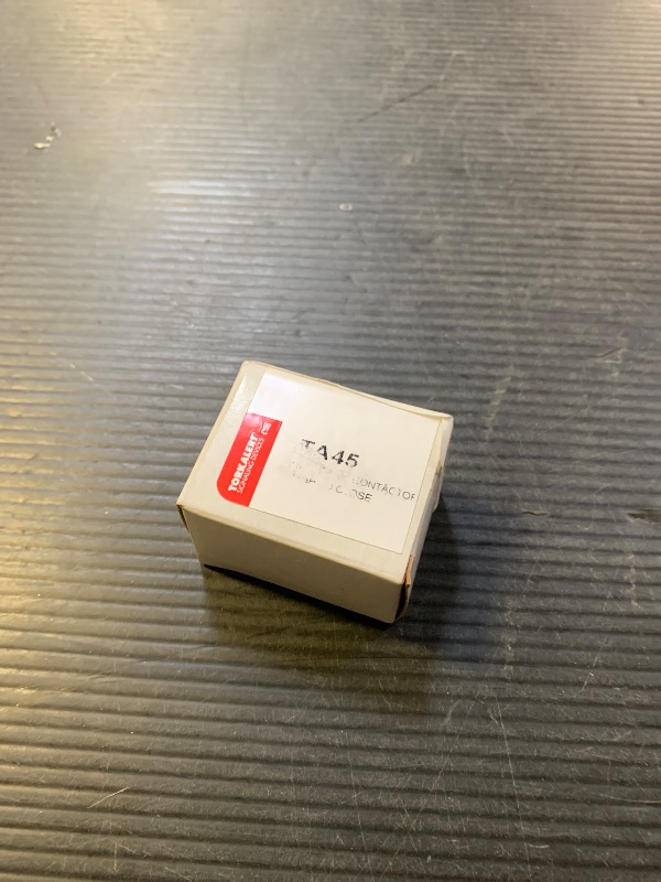 Photo 1 of NSI TA45 Normally Open Push to Close Switch, 12-24VAC/DC, 2 Amps Current, Pounds