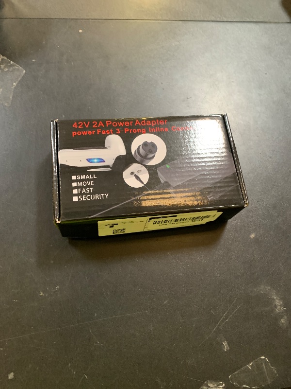 Photo 1 of EVAPLUS 42V 2A Fast Charger with 3-Prong 0.31" Plug | for 36V Lithium Batteries- Compatible with Pocket Mod, Sports Mod, Electric Scooters