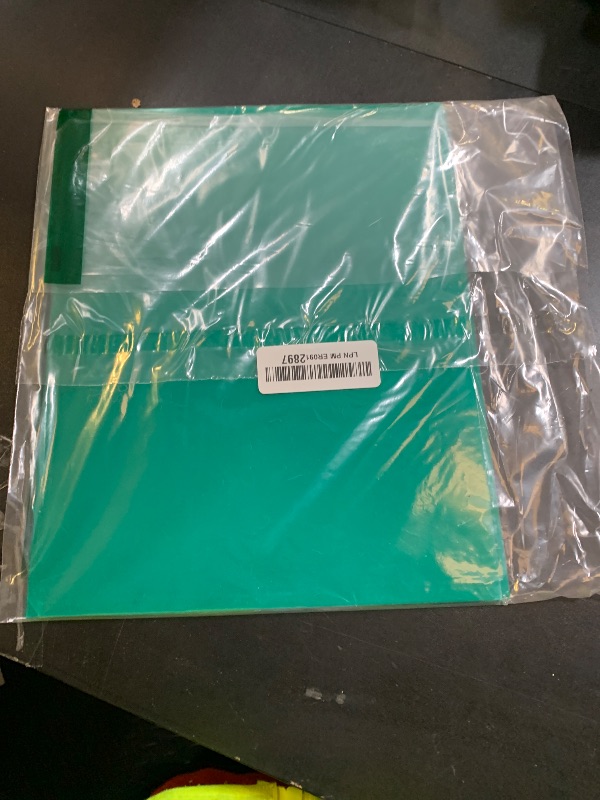 Photo 1 of 10 Pieces Christmas Gel Filter - Transparent Green Correction Lighting Gel Filter 8.5 x 11-Inches Gel Light Filter Plastic Film Sheet