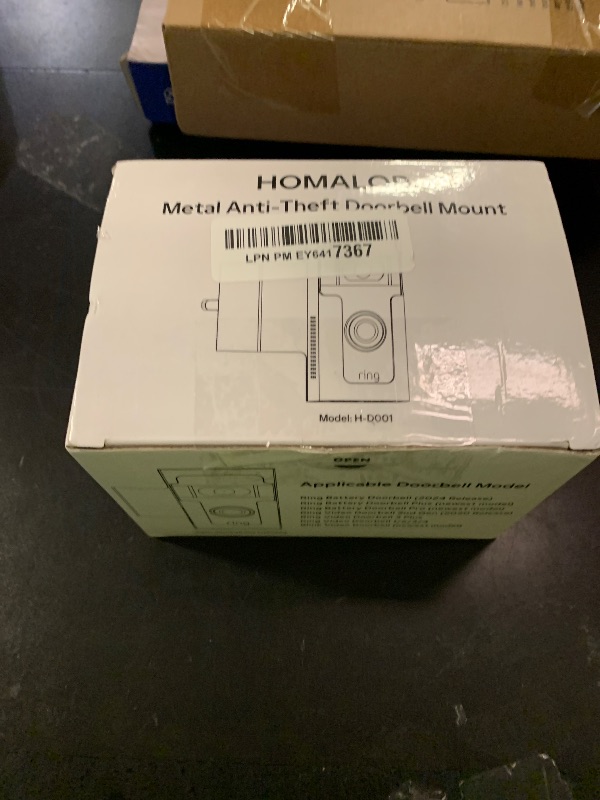 Photo 1 of Anti Theft Ring Doorbell Mount: Metal Ring Apartment Door Mount Blink Doorbell Camera Holder No Drill - Renter Friendly Ring Doorbell Mount No Damage