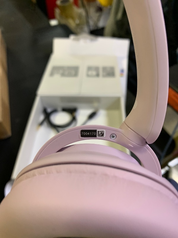Photo 1 of Sony WH-CH720N Noise Canceling Wireless Headphones Bluetooth Over The Ear Headset with Microphone, Pink