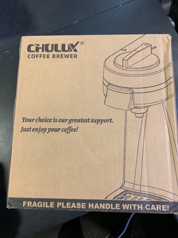 Photo 1 of CHULUX Mini Coffee Maker for K Capsule, Single Serve Coffee Maker for One Cup Americano, Lightweight Pod Coffee Machine, Red