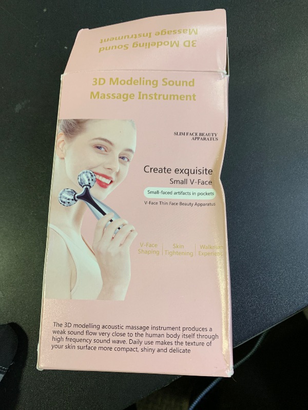 Photo 1 of SUPANT V Facial Roller Massager, Reduce Wrinkles in Neck and Eyes, Massage for Lymphatic Drainage, Face Lifting, Reduce Puffiness, Skin Tightening & Collagen Production, Clear Toxins
