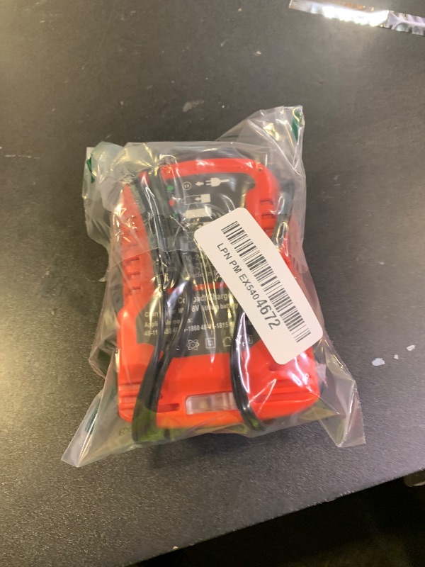 Photo 1 of Portable Charger Replacement for Milwaukee Charger M18, Compatible with Milwaukee Battery Charger M18 18V Lithium-ion Batteries 48-11-1862, 48-11-1880, 48-11-1850, 48-11-1852, 48-11-1812