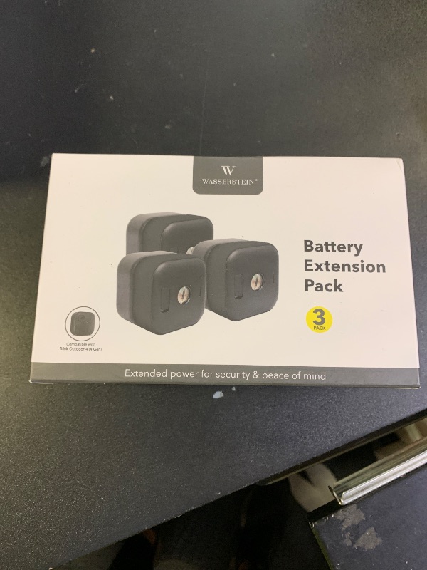 Photo 1 of Wasserstein AA Lithium Battery Extension Pack Compatible with Blink Outdoor 4 Camera (Batteries NOT Included) (3 Pack)